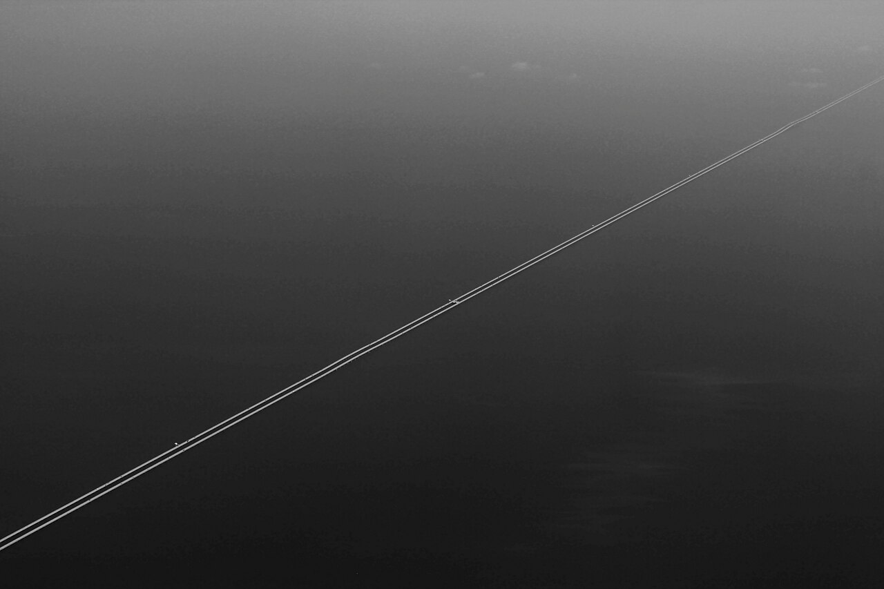 Η γέφυρα Lake Pontchartrain Causeway στη Λουιζιάνα των ΗΠΑ